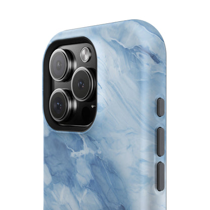 Blue marble MagSafe iPhone case — view 26