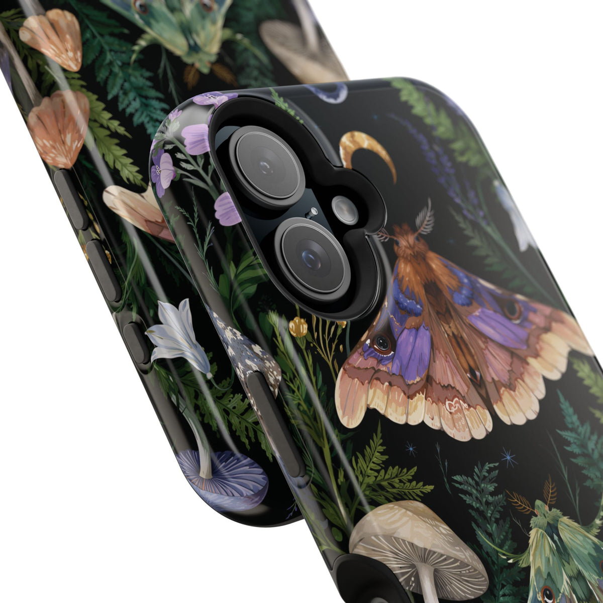 Forest Witch Moth Phone Case — MagSafe Compatible