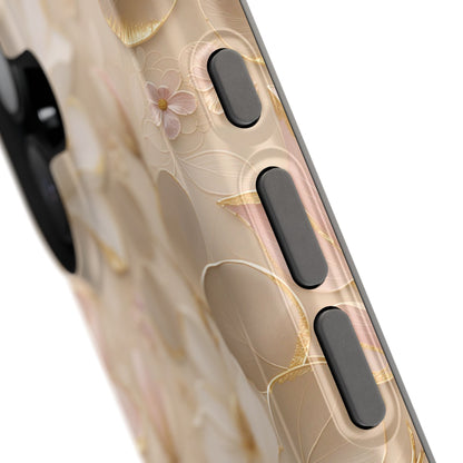 Gilded Magnolia Phone Case — MagSafe Compatible