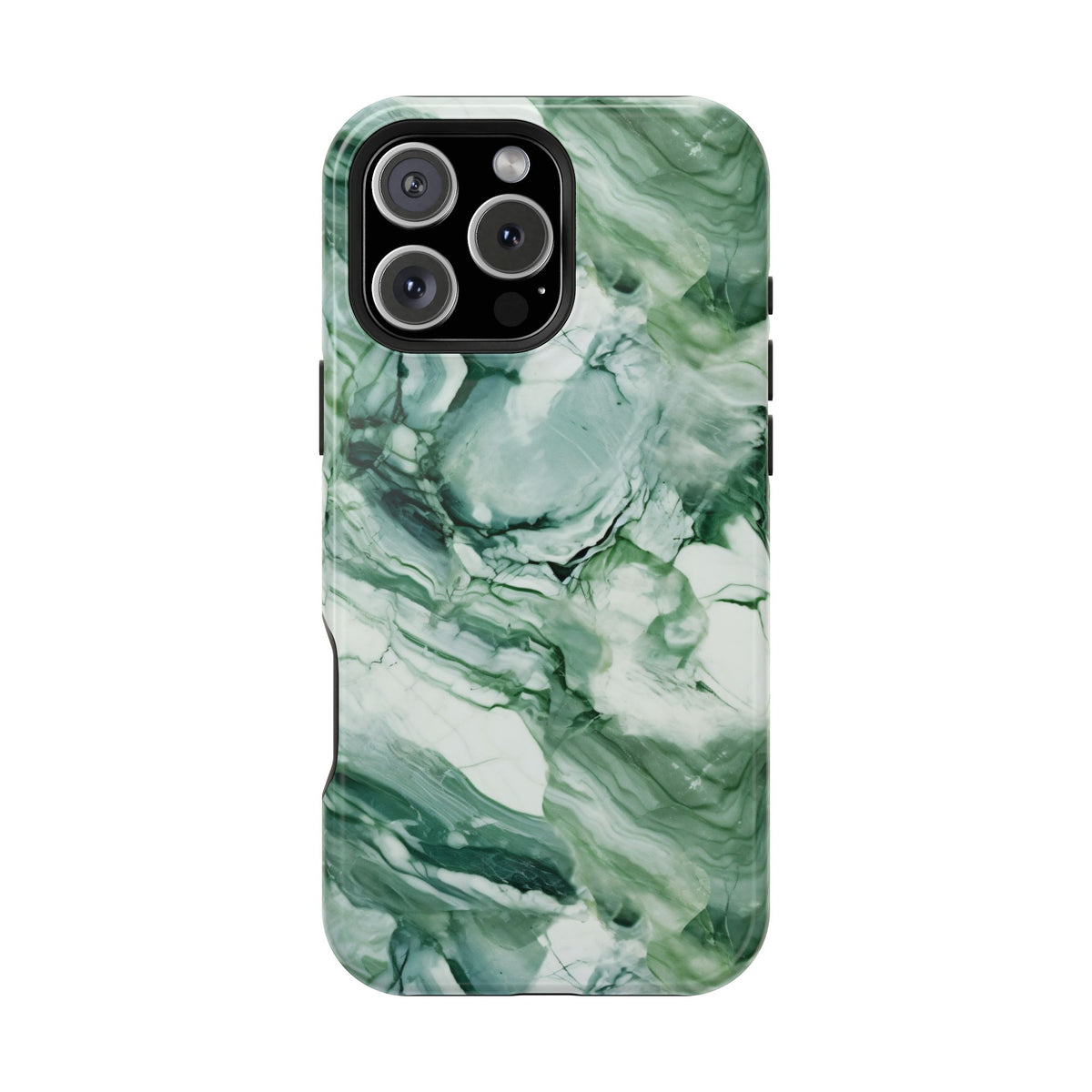 Jade marble MagSafe iPhone case — view 27
