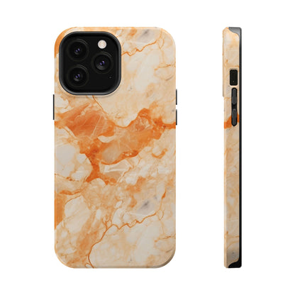 Apricot marble MagSafe iPhone case — view 20
