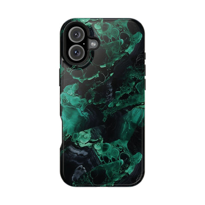 Malachite MagSafe iPhone case — view 26