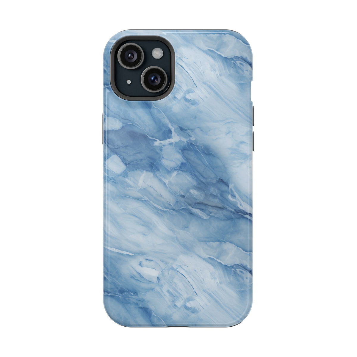 Blue marble MagSafe iPhone case — view 15