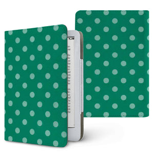 Emerald Polka Dot Kindle Case