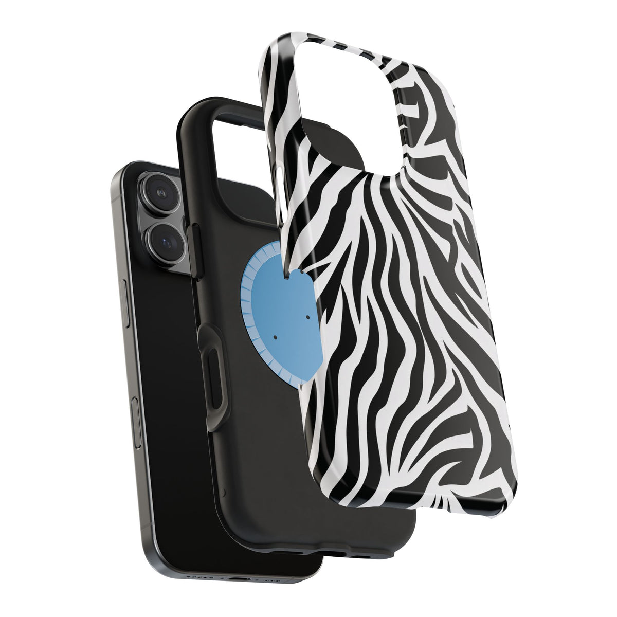 Zebra Stripe Phone Case — MagSafe Compatible