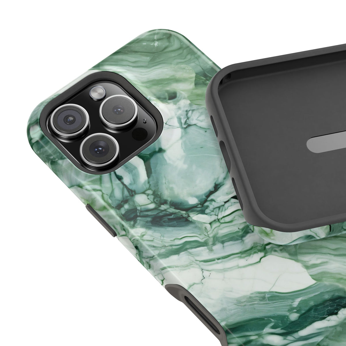 Jade marble MagSafe iPhone case — view 36