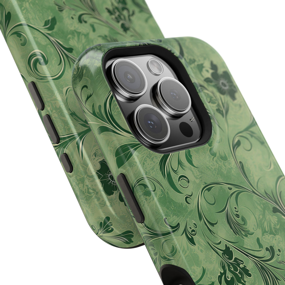 Moss Damask Phone Case — MagSafe Compatible