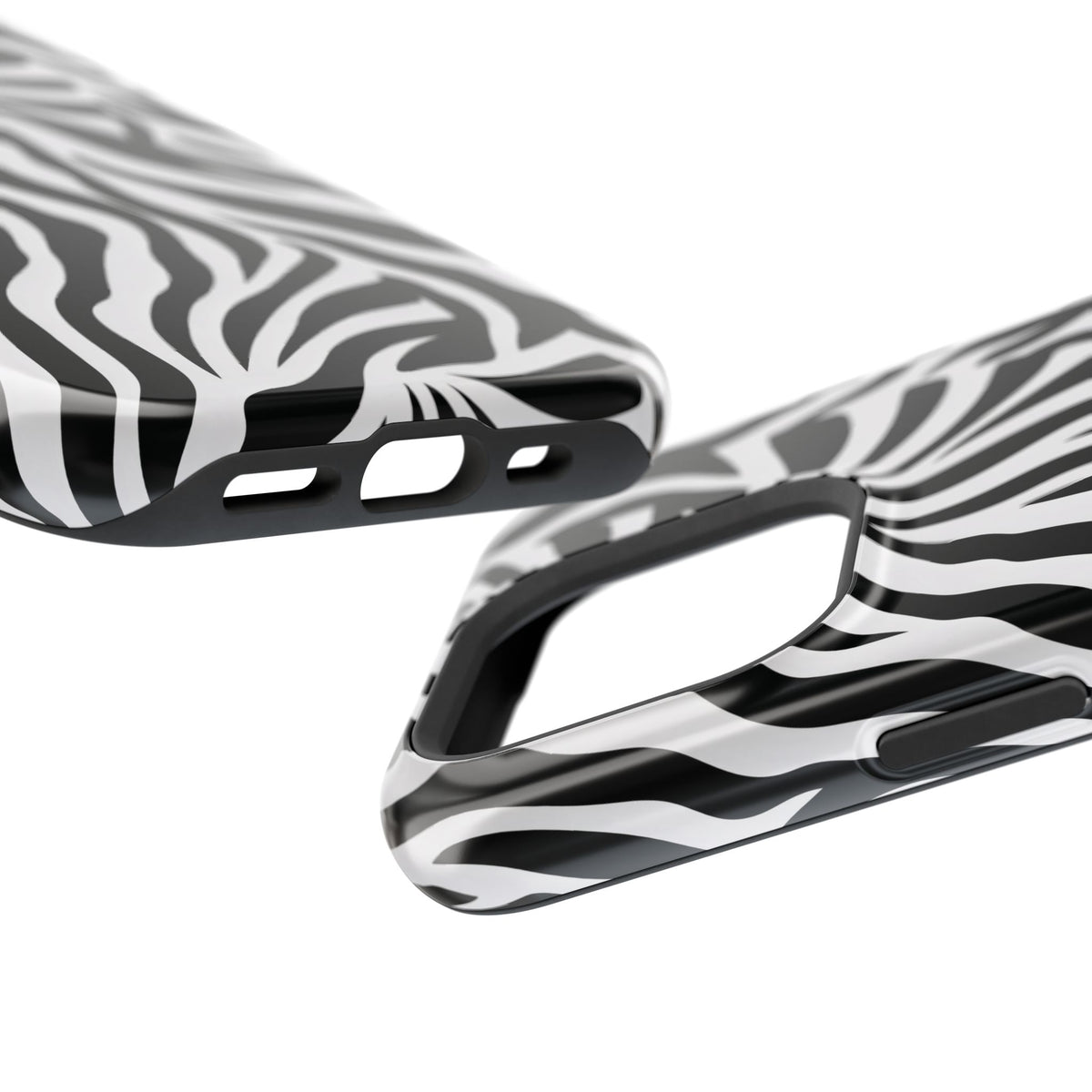 Zebra Stripe Phone Case — MagSafe Compatible