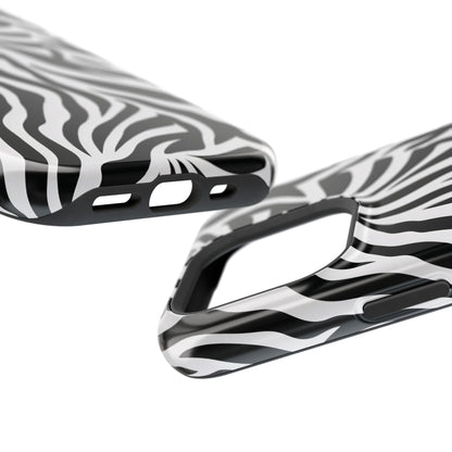 Zebra Stripe Phone Case — MagSafe Compatible