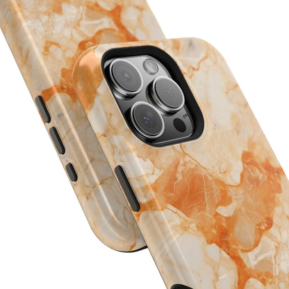 Apricot marble MagSafe iPhone case — view 7