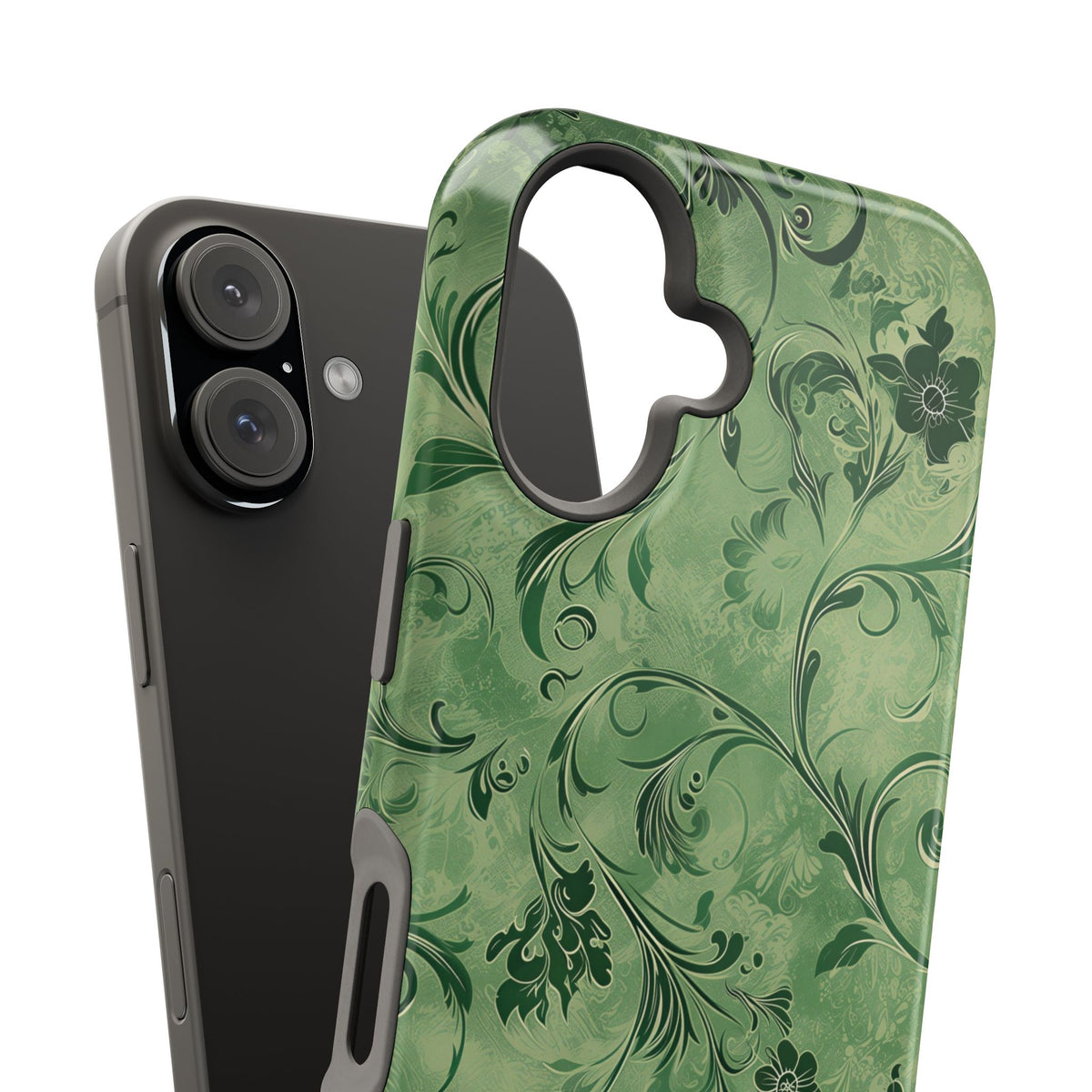 Moss Damask Phone Case — MagSafe Compatible
