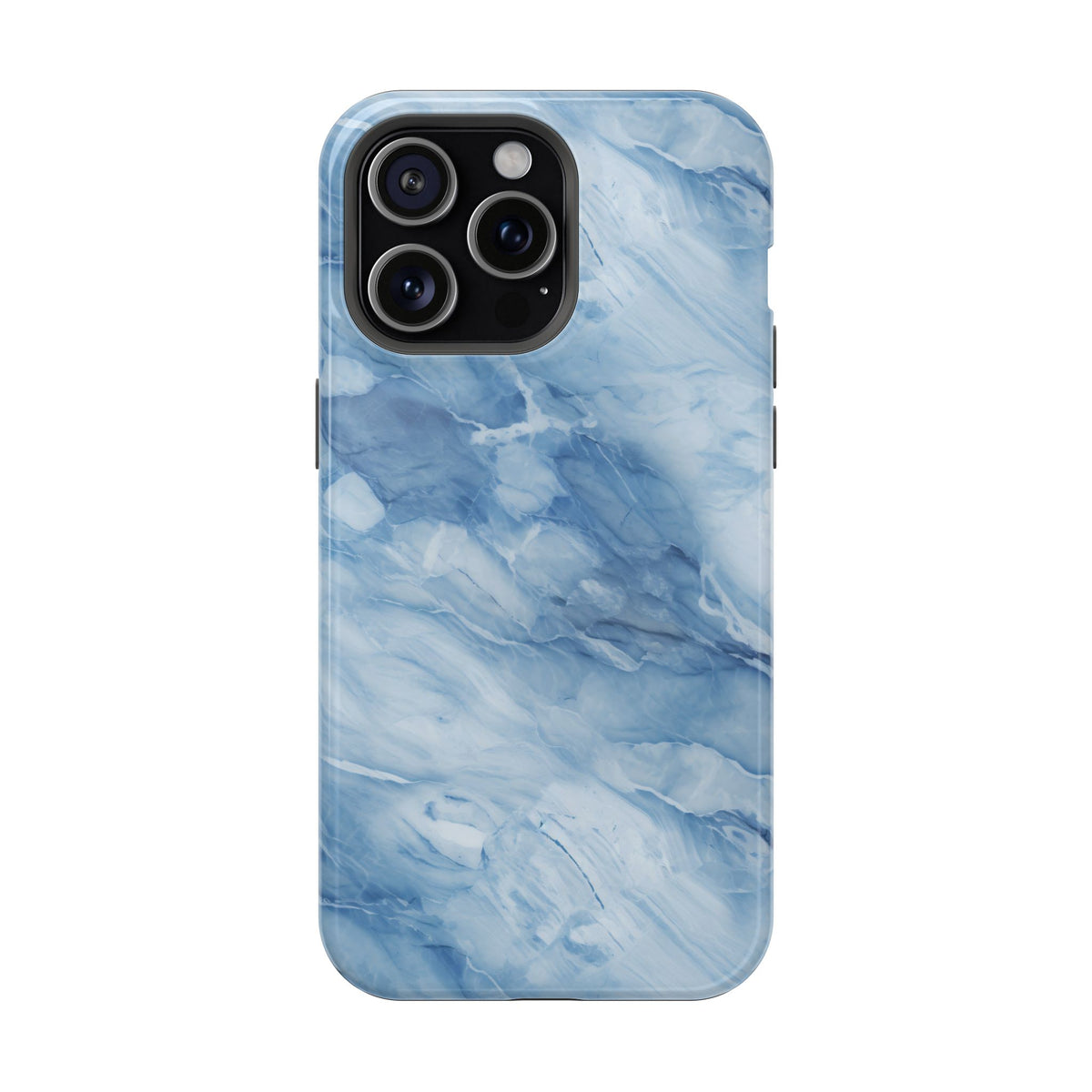 Blue marble MagSafe iPhone case — view 16