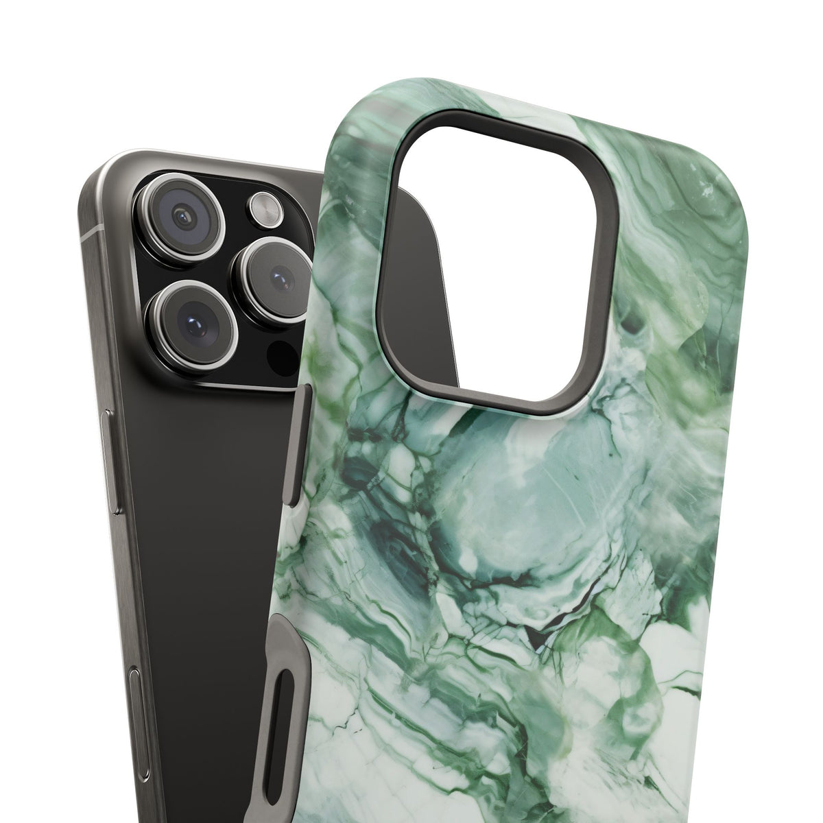 Jade marble MagSafe iPhone case — view 8