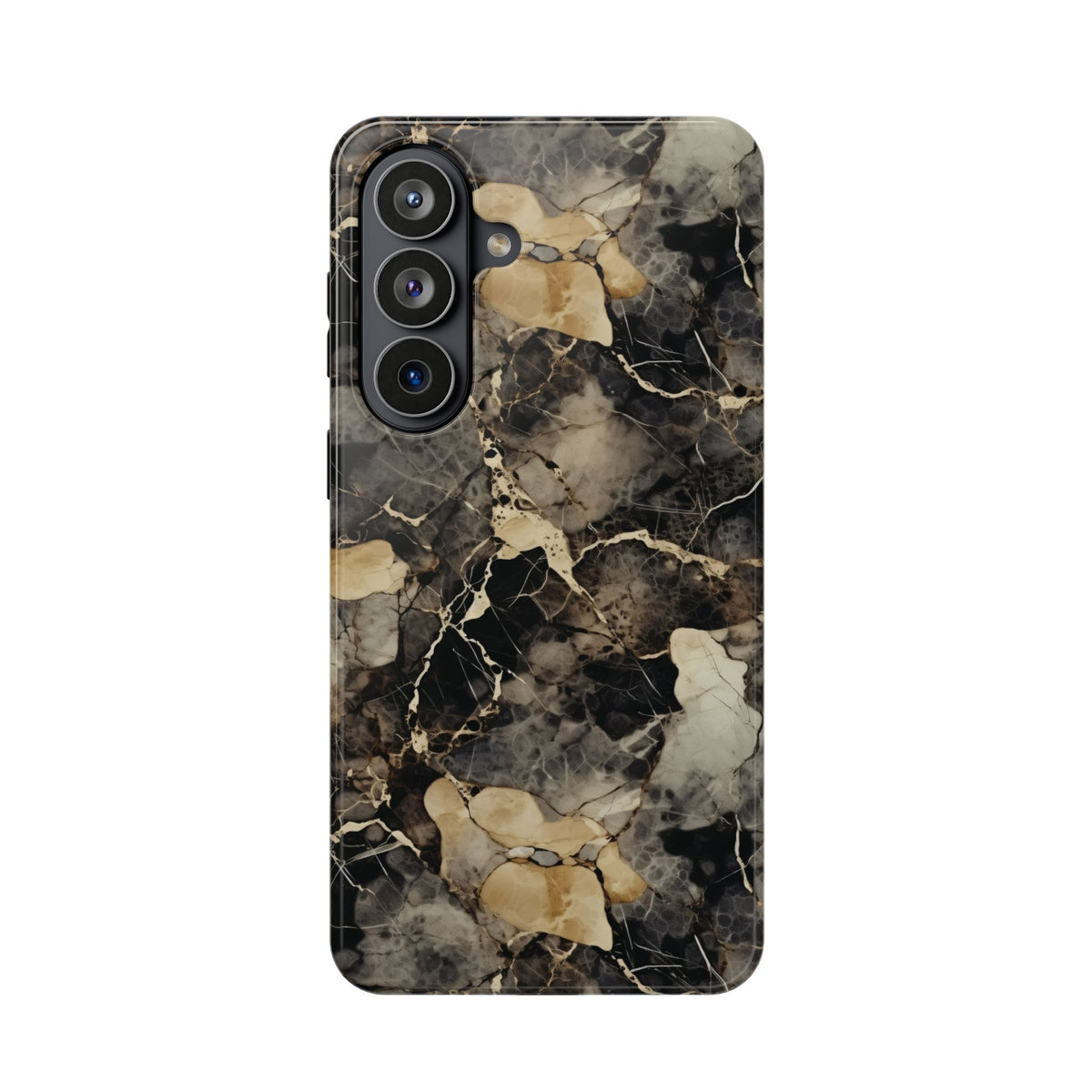 Black and gold marble MagSafe iPhone case — view 22