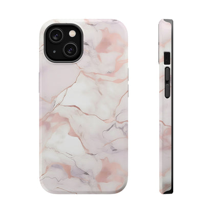 Blush marble MagSafe iPhone case — view 14