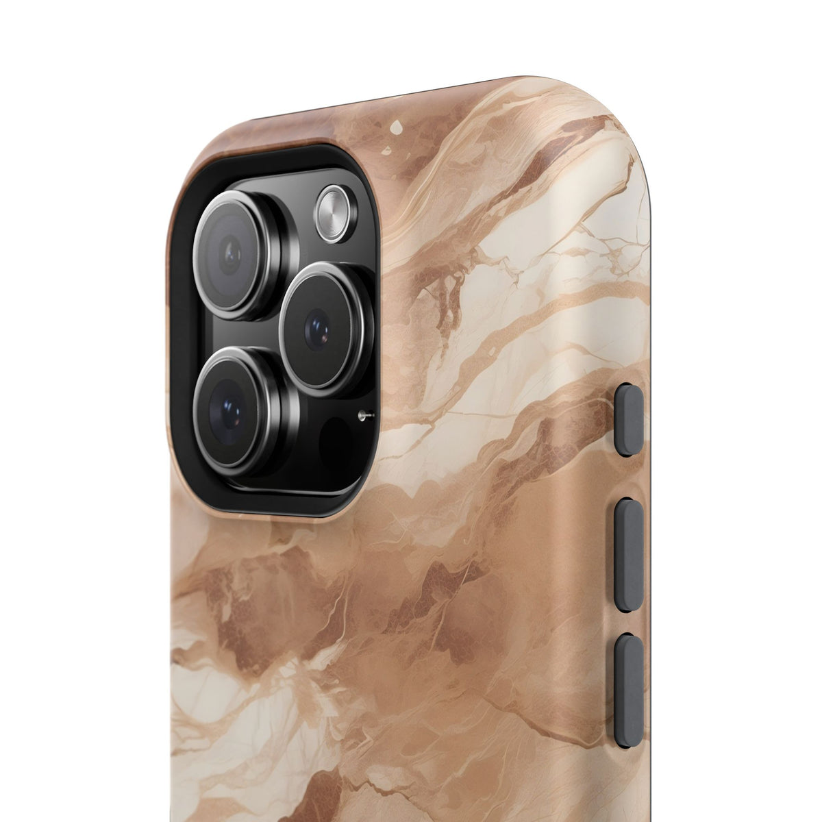 Caramel marble MagSafe iPhone case — view 26