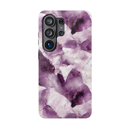 Amethyst marble MagSafe iPhone case — view 32