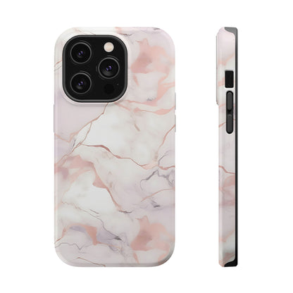 Blush marble MagSafe iPhone case — view 15