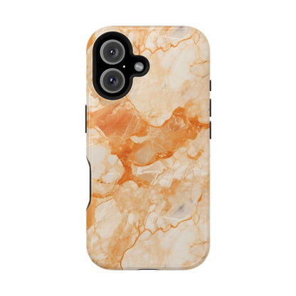 Apricot marble MagSafe iPhone case — view 11