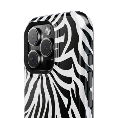 Zebra Stripe Phone Case — MagSafe Compatible