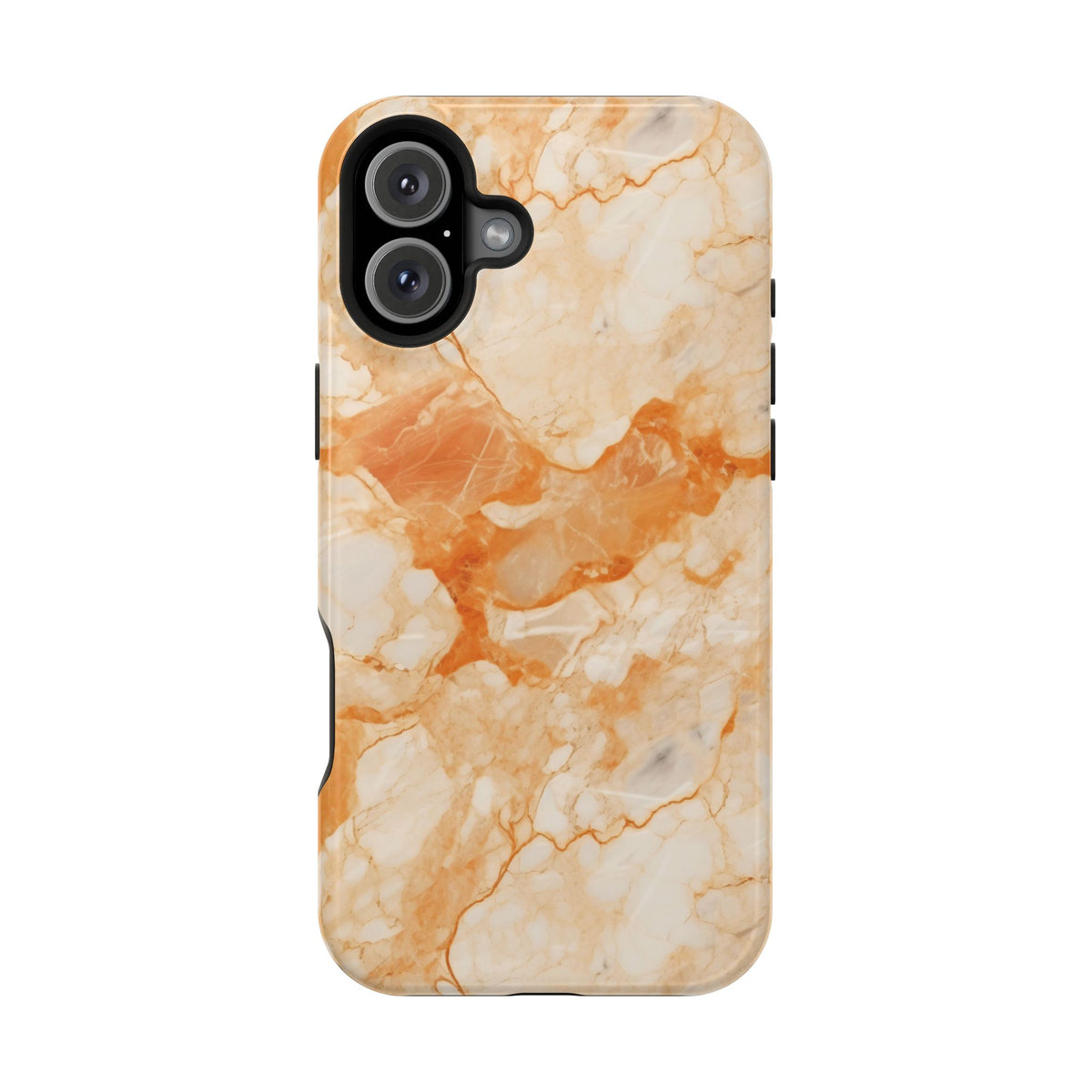 Apricot marble MagSafe iPhone case — view 25