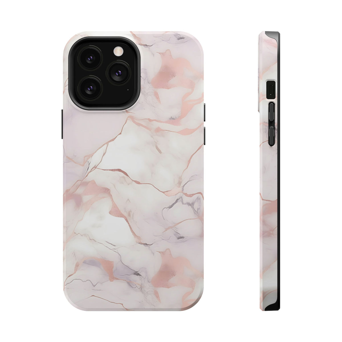 Blush marble MagSafe iPhone case — view 21