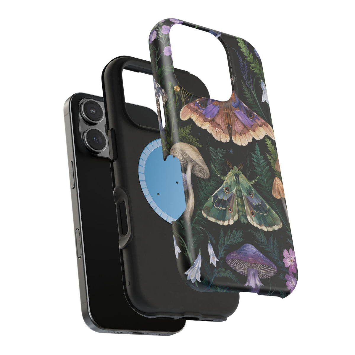 Forest Witch Moth Phone Case — MagSafe Compatible
