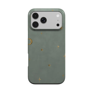 Sage Crescent Moon Phone Case