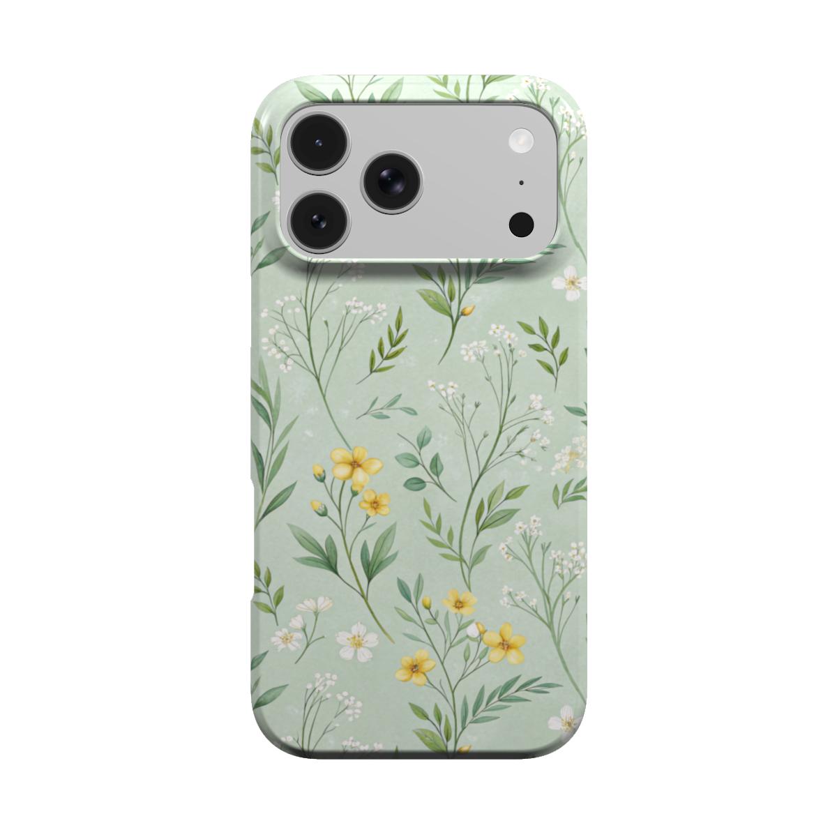 Buttercup Meadow phone case – MagSafe iPhone case, front view