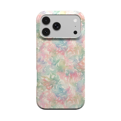 Watercolor Bloom phone case – MagSafe iPhone case, front view