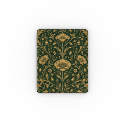 Gilded Emerald Damask - Apple iPad Case