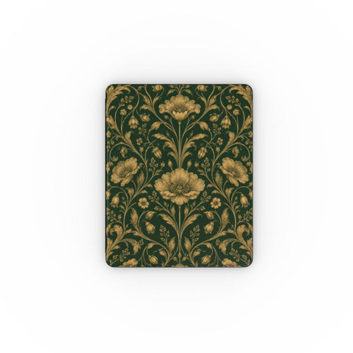 Gilded Emerald Damask - Apple iPad Case