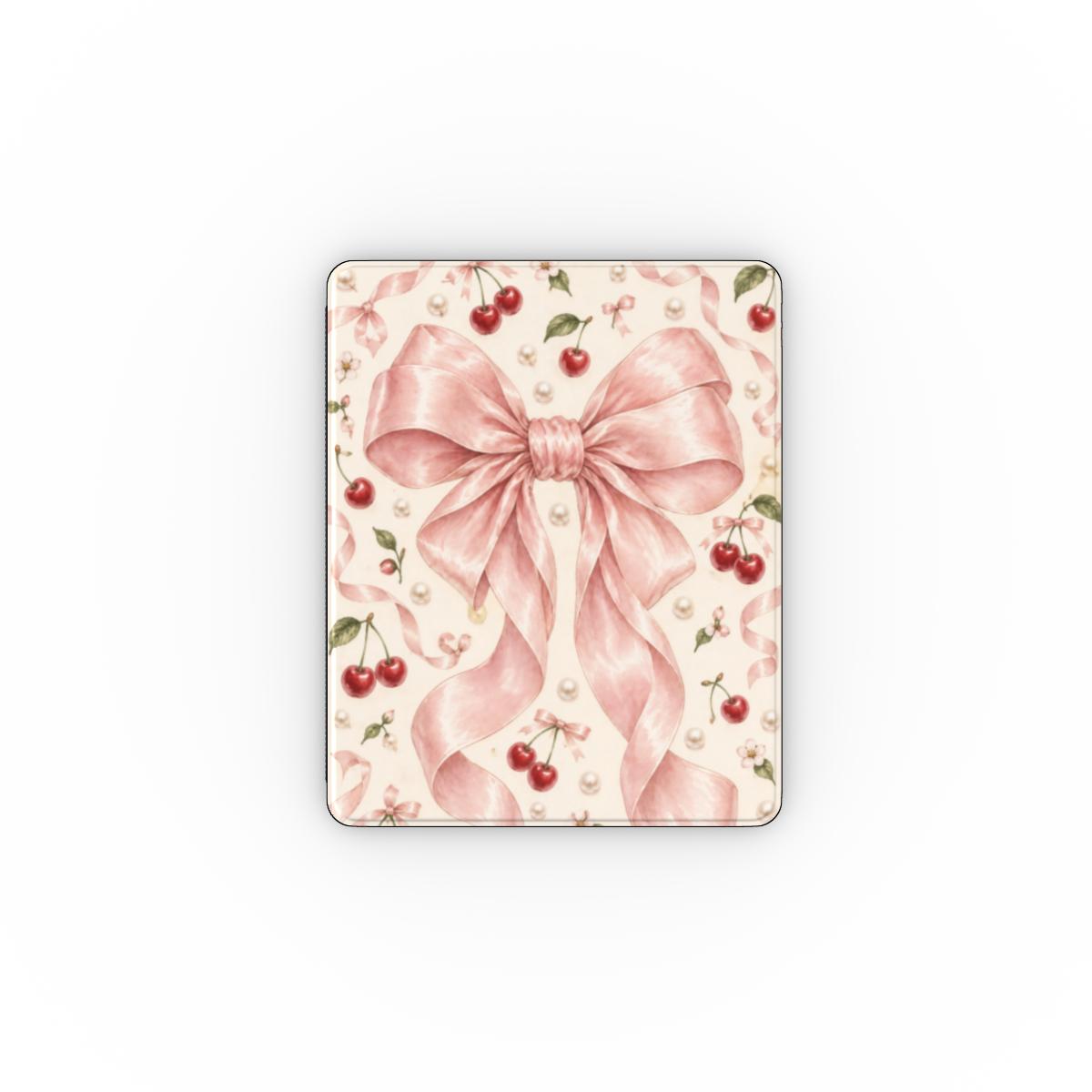 Satin Bow & Cherries - Apple iPad Case