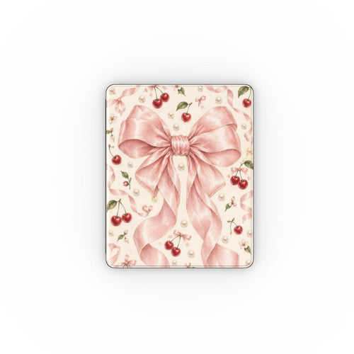 Satin Bow & Cherries - Apple iPad Case