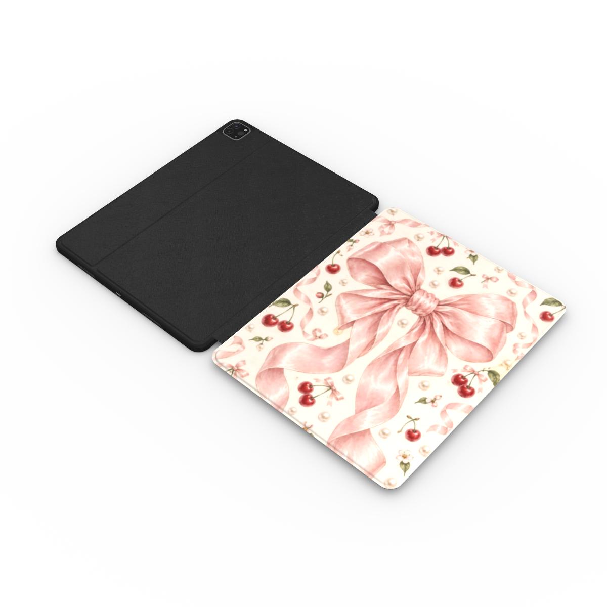 Satin Bow & Cherries - Apple iPad Case