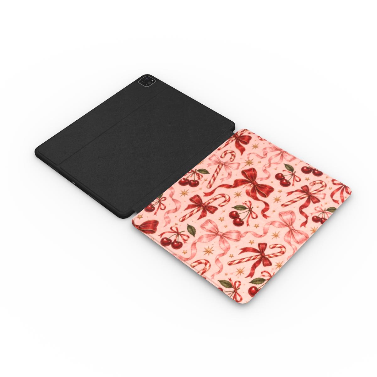 Candy Canes & Cherries - Apple iPad Case