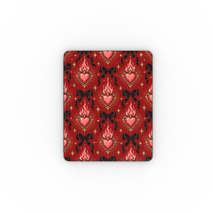 Burning Hearts & Bows - Apple iPad Case