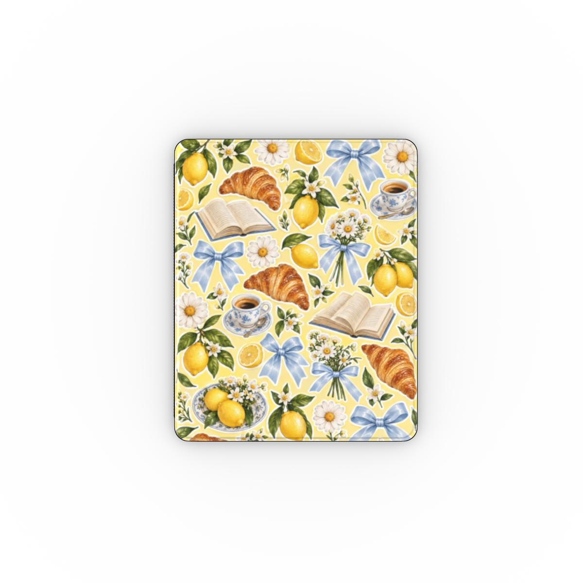 Lemons & Croissants - Apple iPad Case