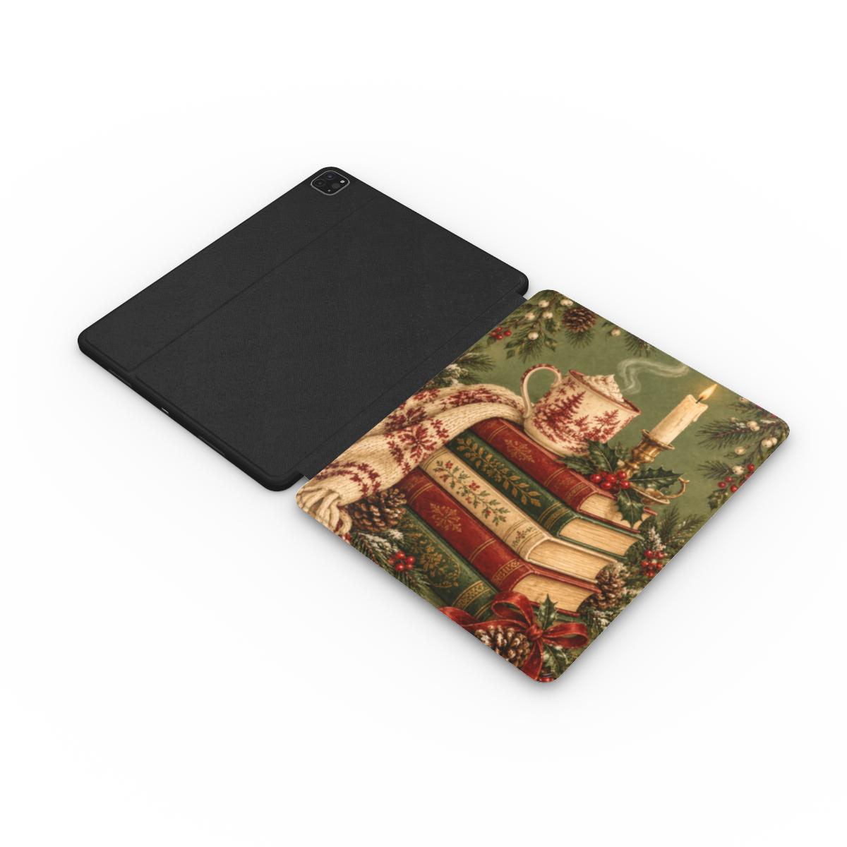Christmas Book Stack - Apple iPad Case