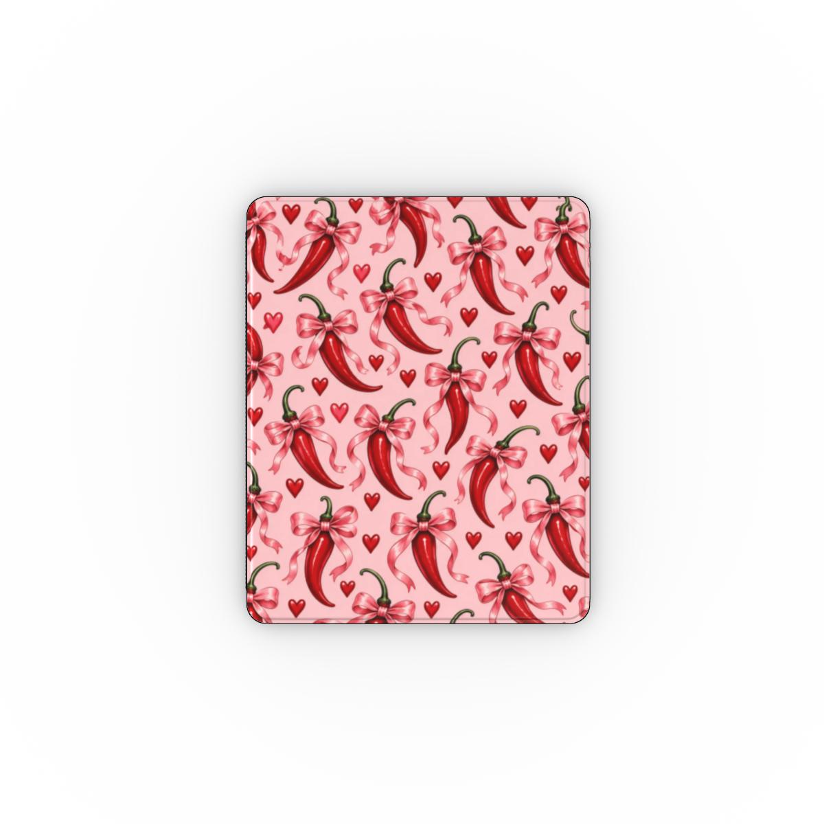 Chili Peppers & Bows - Apple iPad Case