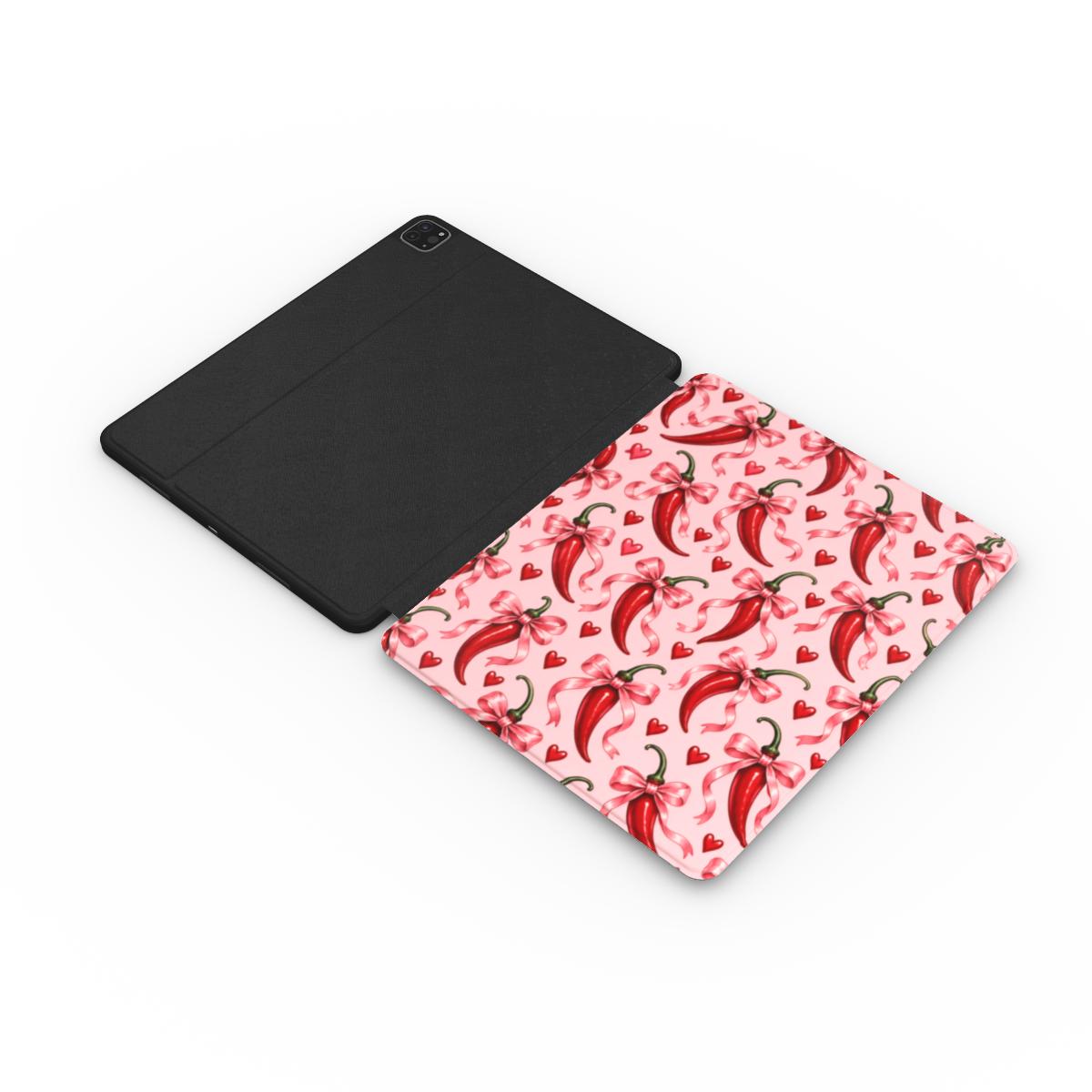 Chili Peppers & Bows - Apple iPad Case