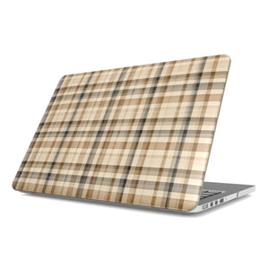 Neutral Tartan MacBook Case