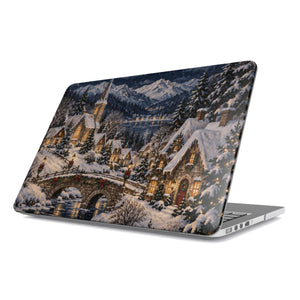 Christmas Village MacBook Case