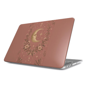 Rose Crescent Moon MacBook Case