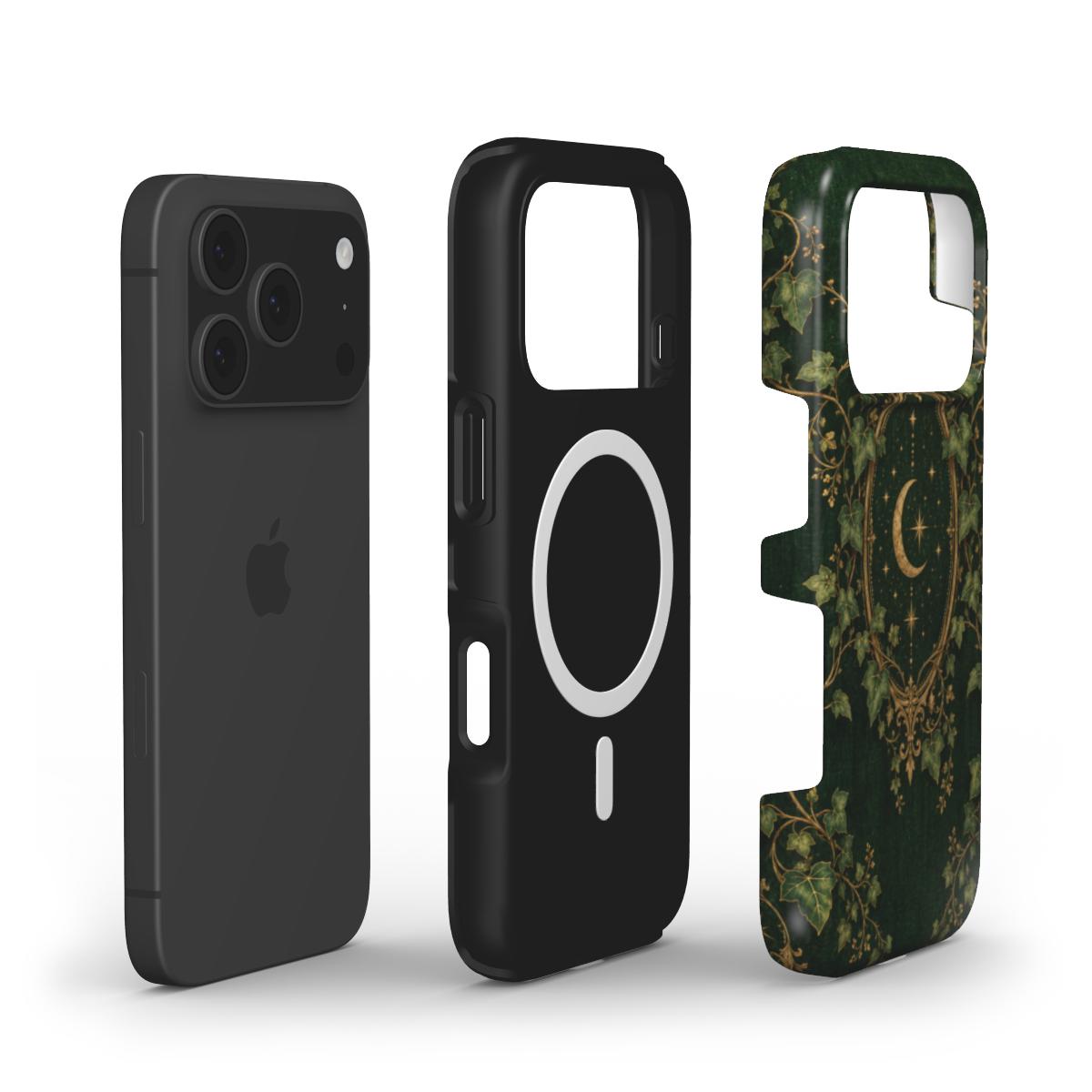 Ivy Bound Volume phone case — MagSafe iPhone case, shell and liner views