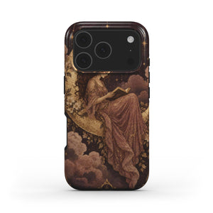 Reader Under the Stars Phone Case