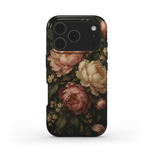 Blush Peony Nocturne Phone Case