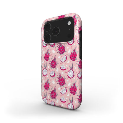 Dragonfruit phone case – MagSafe iPhone case, angled view