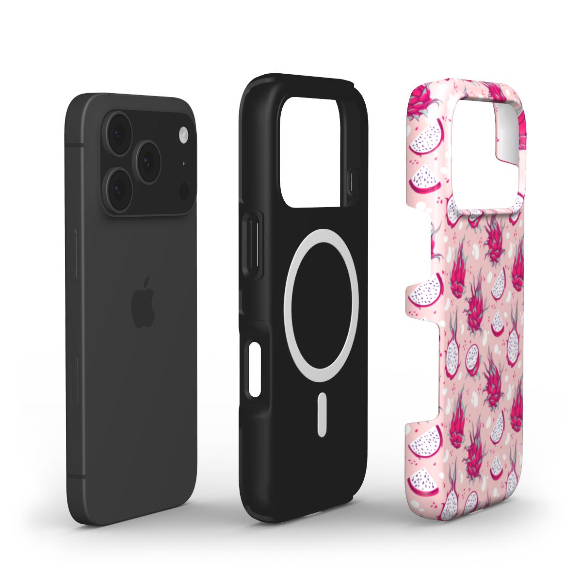 Dragonfruit phone case – MagSafe iPhone case, layer view
