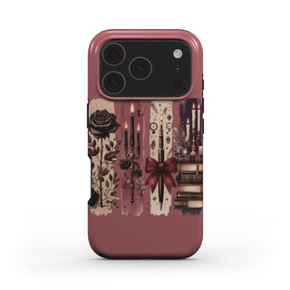 Dark Academia phone case – MagSafe iPhone case, front view